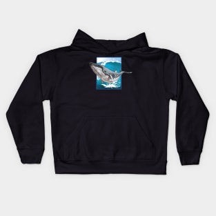 Humpback Whale Kids Hoodie